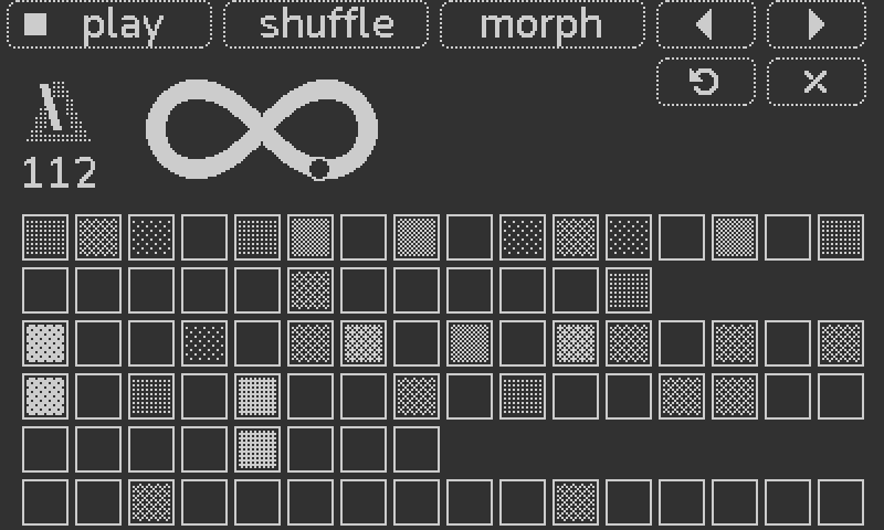 grooves running on tape!